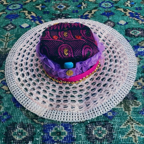 Customed “Tangiers” Summer Boho StrAw Hat